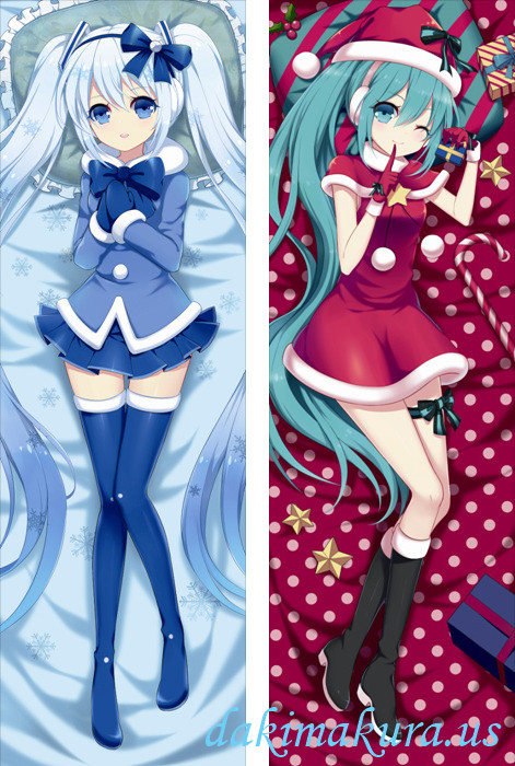 Christmas Hatsune Miku Anime Dakimakura Japanese Love Body Pillow Cover